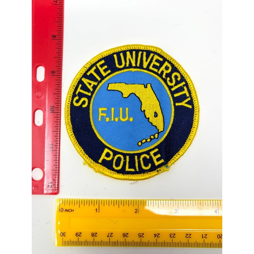 Florida International University FIU Embroidered State University Police Patch